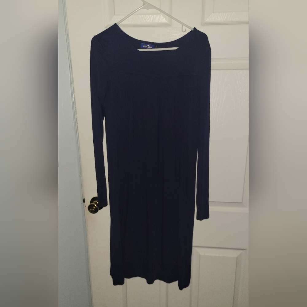 Solika navy dress